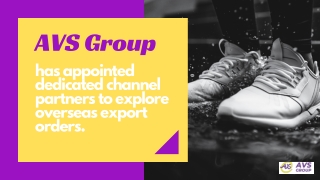 AVS Group has appointed dedicated channel partners to explore overseas export orders.