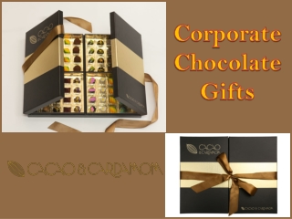 Corporate Chocolate Gifts | Custom Chocolate Gift Boxes