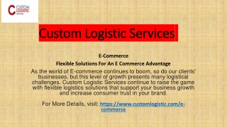 Transport and Logistics Australia