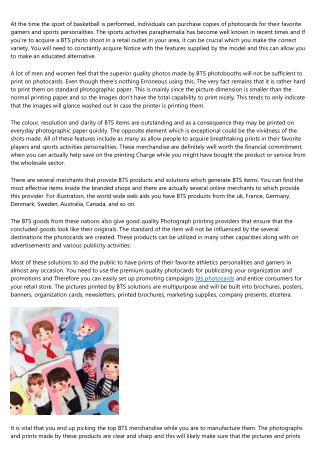 How to Solve Issues With bts photocards