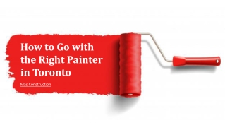 Mas Construction Painting Contractor Toronto