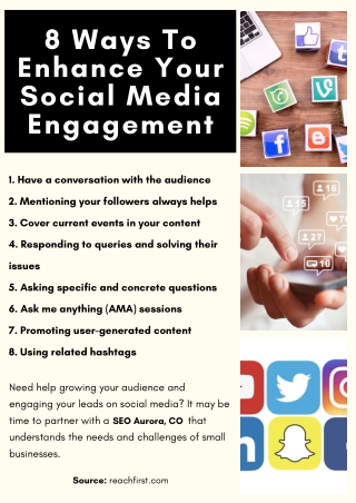 8 Ways To Enhance Your Social Media Engagement