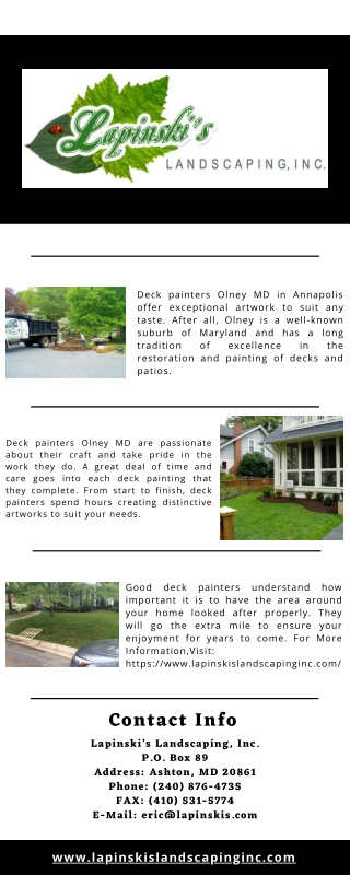 Landscaper Sykesville MD