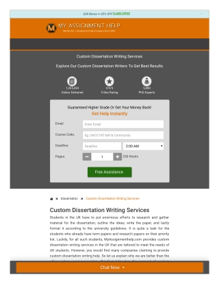 Myassignmenthelp Com Dissertation Custom Dissertation Writing Services HTML