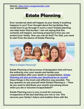 Need to Start From the Basics of Estate Planning - Power of Attorney