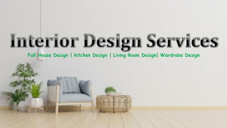 Reliable Interior Design Service Company in singapore