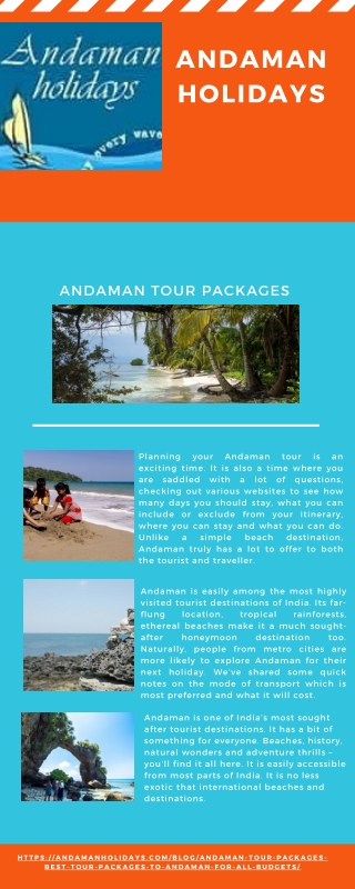 ANDAMAN HOLIDAYS | Andaman tour packages