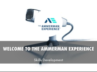 Information Presentation Of The Ammerman Experience