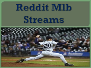 Reddit Mlb Streams