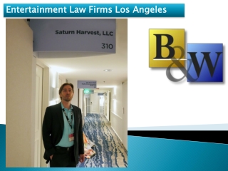 Entertainment Law Firms Los Angeles