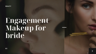 Engagement Makeup for Bride - HD Makeover
