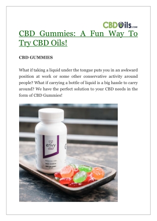 CBD Gummies