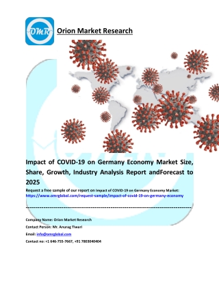 Impact of COVID-19 on Germany Economy Market pdf