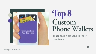 Custom phone wallet that ensure more value for your investment