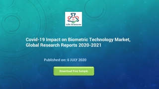 Covid-19 Impact on Biometric Technology Market, Global Research Reports 2020-2021
