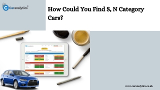 How To Differentiate A Cat S And N Vehicle With A Car Write Off Check Report?