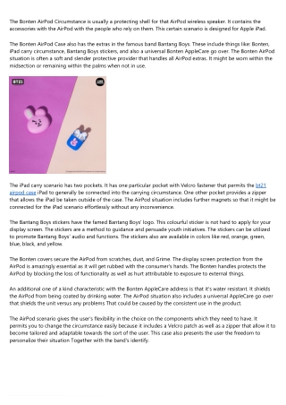 Don't Buy Into These "Trends" About bt21 airpod case