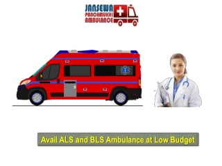 Choose Road Ambulance Service in Darbhanga or Gaya with Medical Tools