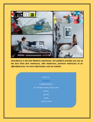 Mattress warehouse | Directbed.ca