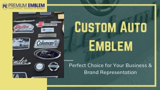 Level Up Your Business with Custom Chrome Car Emblem