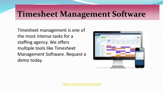 Timesheet Management Software