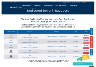 Budapest Dedicated Server