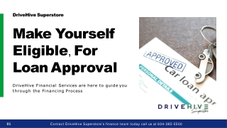 Fetch The Best Car Loan Company | DriveHive Superstore