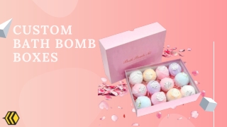 Custom Bath Bomb Boxes