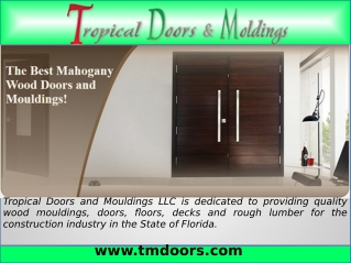 Miami-Dade Approved Impact Doors