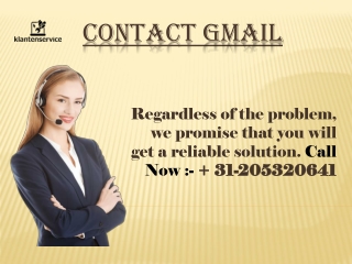 Contact Gmail Nederland