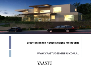 Brighton Beach House Designs Melbourne