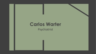 Carlos Warter MD - Transpersonal Psychiatrist