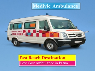 ICU Ambulance Service in Patna-Medivic Ambulance