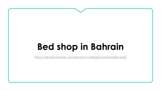 Bed shop in Bahrain