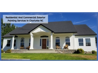 Residential And Commercial Exterior Painting Services In Charlotte NC