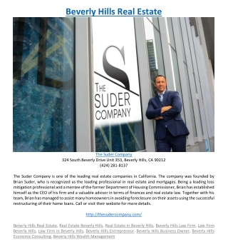 Beverly Hills Real Estate