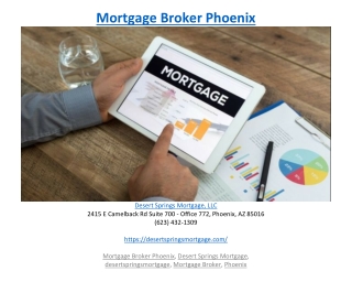 Mortgage Broker Phoenix