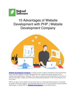 10 Advantages of Website Development with PHP | Website Development Company