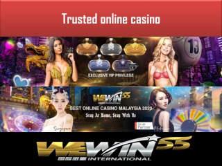 trusted online casino game website