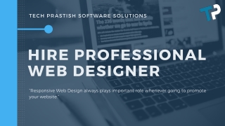 Hire Professional Web Design Company In India