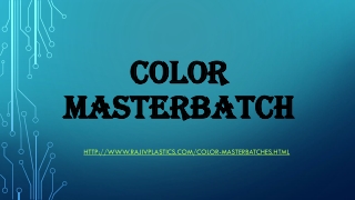 Color Masterbatch