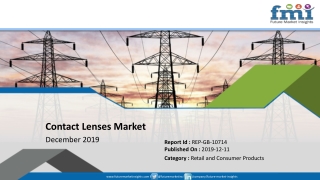 A New Future Market Insights Study Analyses Growth of Contact Lenses Market in Light of the Global Corona Virus Outbreak