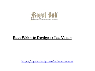 Best Website Designer Las Vegas