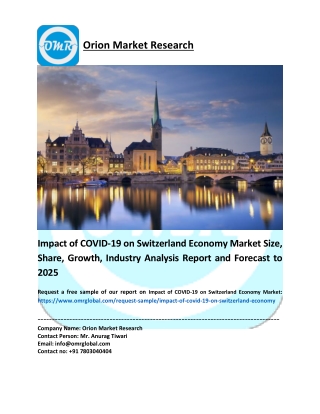 Impact of COVID-19 on Switzerland Economy Market