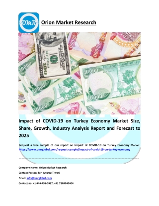 Impact of COVID-19 on Turkey Economy Market