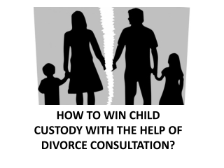 WINNING CHILD CUSTODY WITH THE HELP OF DIVORCE CONSULTATION