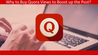 Use of Views on Quora