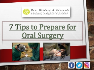 How to Prepare for Oral Surgery?