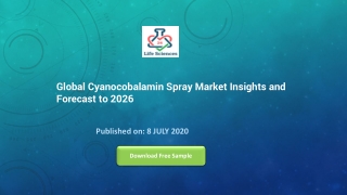 Global Cyanocobalamin Spray Market Insights and Forecast to 2026