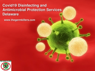 Covid19 Disinfecting and Antimicrobial Protection Services Delaware